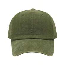1 pieza Gorra de béisbol de moda de unicolor de algodón - A - Ver 15