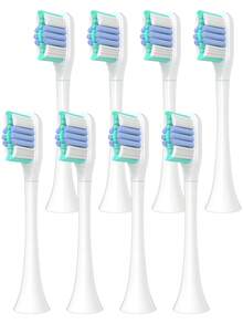 2/4/8入 適用於 Oclean 電動牙刷替換刷頭，專業電動牙刷刷頭補充裝，相容於 O-Clean 電動牙刷 - 查看 11