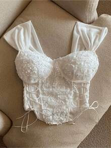 Women Tops - Pink - View 7