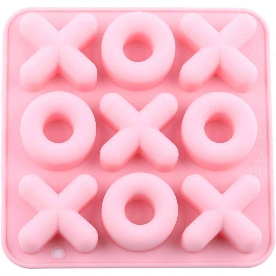 XO - Moldes de silicona para chocolate - Rosado - Ver 1