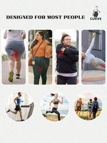 10/20 Peças Almofadas Anti-Atrito para Coxas Femininas, Anti-Fricção Interna da Coxa, Anti-Desgaste, Almofadas Invisíveis Anti-Atrito para Coxas, Adequadas para Corrida, Exercício, Caminhada e Fitness - Multicolorido - Visão 3