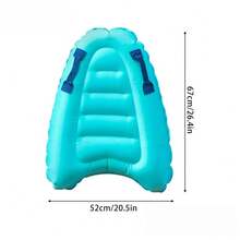 5 styles, accessoire de plage essentiel, planche de surf gonflable avec poignée, planche de surf flottante de plage, légère et portable, sports nautiques, planche de surf gonflable de piscine, planche de natation pour vagues moyennes d'été pour adultes - multicolore - Voir 13