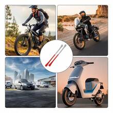 Kit Of 2 Motorcycle Rim Spatulas 40cm Universal Steel Tire Removal And Wheel Changing Tools - A - View 8