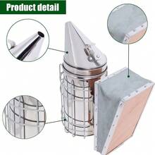 Beekeeping Tools Stainless Steel Large Heat Shield Beekeeping Apiary Beekeeper - View 1