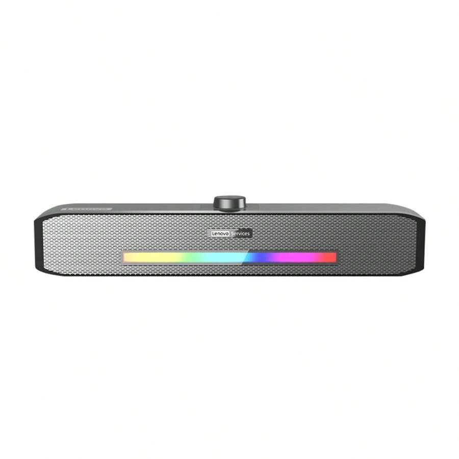 Lenovo B02 RGB Desktop Bluetooth Speaker, With Surround Sound, USB Powered Speaker, Wired & Wireless Connection Suitable For Computer, Laptop, Gaming Setup - View 1