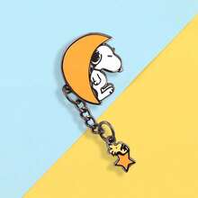 SNOOPY 1 pieza Broche lindo 2026, Broche divertido, Esencial para atuendos divertidos, Decoración casual para ropa, pantalones, estuches de lápices, bolsos, etc., Regalo para amigos y familiares, Regalo sorpresa (Estilo aleatorio) - Multicolor - Ver 3