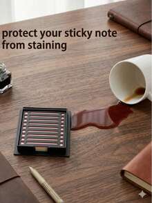 Multi-Functional Note Storage Box Keeps Your Desk Tidy And Helps You Work Efficiently Starting From Your Workspace. - Multiple Styles - View 7