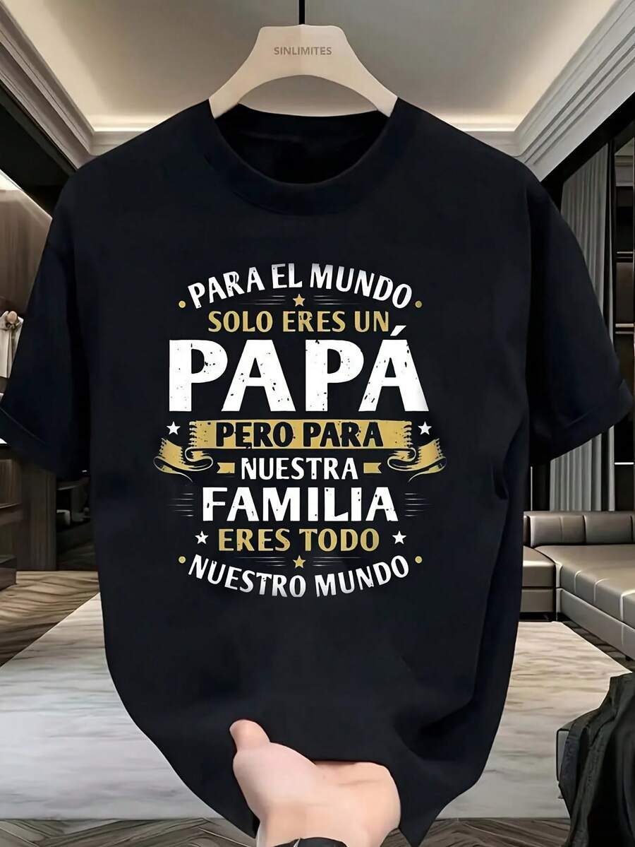 Tricouri pentru bărbați - Negru - Vizualizare 1