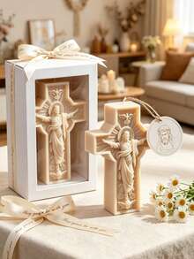 Religious Theme Silicone Mold - Jesus Cross & Holy Icon DIY Handmade Candle Plaster Resin Model - Mold - View 5