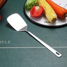 Esptulas de acero inoxidable, volteador slido, esptulas de metal para cocinar, esptulas para barbacoa de cocina para utensilios de cocina antiadherentes, aptas para lavavajillas - F. Volteador de sólidos - Ver 3