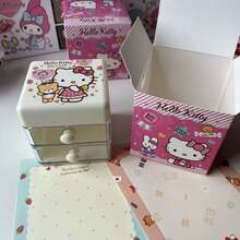 SANRIO 系列 My Melody、Kuromi、Cinnamoroll、Pom Pom Purin、Pochacc 桌面收納盒，多款可選，便攜防漏，亦適用於桌面裝飾與桌面展示架，適合辦公室，可愛風 - 彩色 - 查看 5