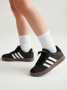 Adidas VL COURT 3.0 K - CoreBlack/CloudWhite/Goma - Ver 1