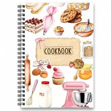 1 Book Perfect Home Recipes - Homemade Baking Desserts, Cupcakes, Tiramisu And Other Recipes | Includes Baking Tools And Cooking Notebook - B - View 3