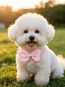 4pcs Macaron Pastel Color Padded Bow Tie Collar Set, 3pcs Earth Tone Neutral Padded Bow Tie Collar Set, Adjustable Pet Neck Band For Cats & Dogs, Cute Variety Pack - Multicolor - View 9
