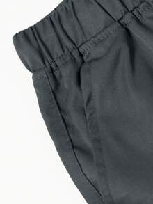 Spring/Autumn Plus Size Multi-Pocket Straight Leg Cargo Pants, Men's Loose Outdoor Commute Sports Long Pants - Grey - View 5