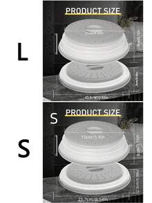 1 cái nắp đậy lò vi sóng bằng silicone chống bắn, nắp bảo quản thực phẩm đa năng, chống bụi, chống côn trùng, chịu nhiệt. Có lỗ thoát nước, có thể dùng làm rổ lọc rửa trái cây và rau củ. Dùng được cho máy rửa bát, có thể gấp gọn. Phù hợp cho nấu ăn tại nhà, tiệc nướng ngoài trời, ký túc xá, trường học, văn phòng, nhà hàng. Dụng cụ nhà bếp, nắp đậy thực phẩm lò vi sóng, phụ kiện dụng cụ nhà bếp, nắp đậy thực phẩm, nắp đậy đĩa lò vi sóng, đồ dùng nhà bếp và gia đình, trang trí nhà cửa - Tùy chọn 1 cái miếng xốp cọ rửa để vệ sinh - Nhiều màu - Xem 4