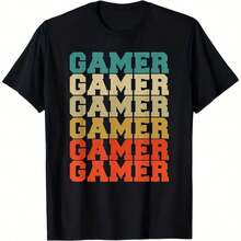 Camisetas masculinas - Preto - Ver 1