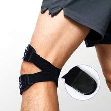 1pc Patellar Tendon Support Strap, Adjustable Knee Brace For Running, Basketball, Tennis, Gym - Multicolor - View 6