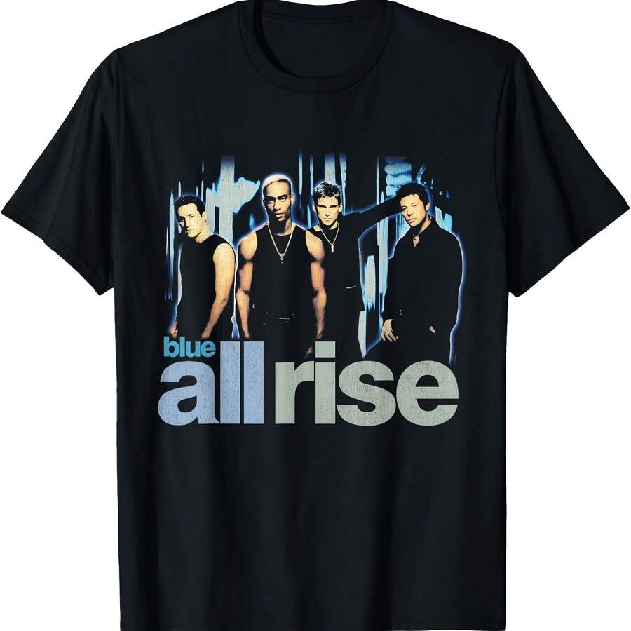 Blue All Rise Photo T-Shirt - Negro - Ver 1