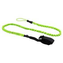 SUP Board Leash Coil Safety Cord Adjustable 150-250CM Surfboard Ankle Leash With Reflective Thread & Neoprene Cuff Waterproof Paddleboard Accessory - Multicolor - View 10