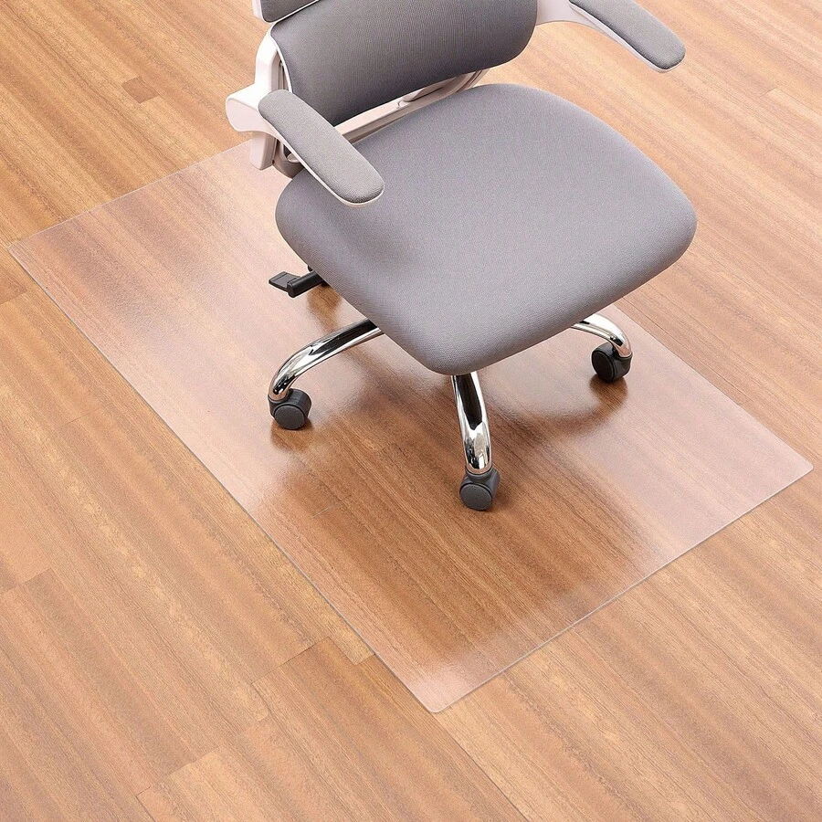 Chair Mat, 30 X 48-Inch Transparent Office Chair Mat For Hard Floors, Floor Protector For Rolling Chairs, Non-Slip & Easy To Clean, Smooth Glide Under Desk Rug For Home Office (Rectangular) - 30 X 48-inch - View 1
