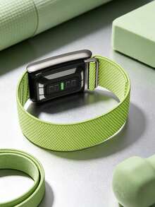 5.0/Mg SuperKnit Watch Band - ECG Compatible, Signature High-Performance Knit - Not Compatible With 4th Generation - Lime Green - View 3