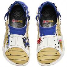 Crocs Men Dragon Ball Z Goku Echo Classic Clogs Shoes - Vgta/白色 - 查看 2