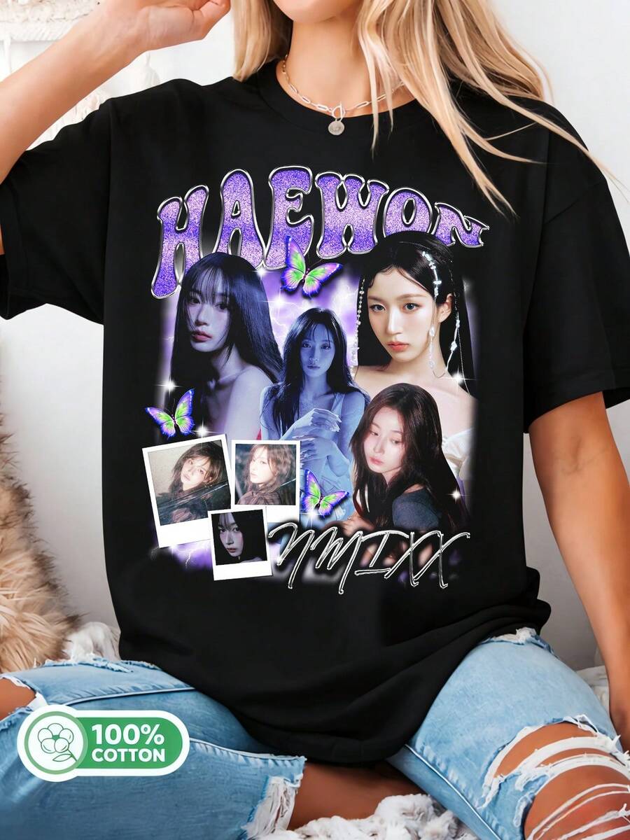 Women T-Shirts - 黑色 - 查看 1