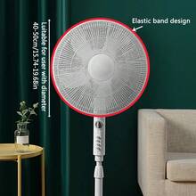 2pcs Fan Protective Cover Dust Cover, Multi-Purpose Dust Cover, Elastic Design Easy To Clean Dust-Proof And Finger-, Suitable For Home And Office Use - A - View 8