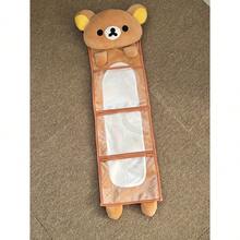 Rilakkuma Easy Bear 壁掛式收納袋，大容量懸掛式收納架，適用於學生宿舍裝飾、雜物收納、門後掛袋，便攜收納必備品 - 查看 3