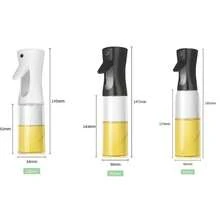 1pc Kitchen Oil Sprayer With Leak-Proof Design, Lightweight And Portable, Suitable For BBQ, Low-Fat Cooking, Salad Dressing, Air Fryer, Outdoor Camping, Stylish And Practical Cooking Accessory For Home Kitchen And Health-Conscious Foodies (Press Several Times Before First Use, Not Dishwasher ) - Multicolor - View 4