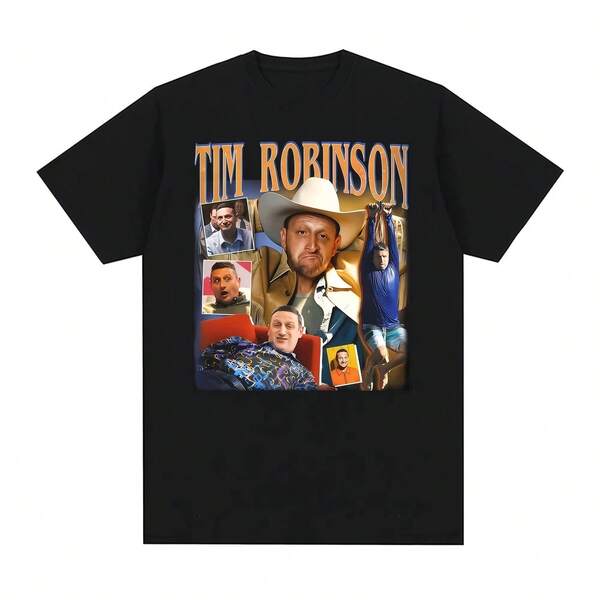 Camiseta divertida de Tim Robinson L Think You Should Leave Tv Show, camisetas de moda para hombres y mujeres, camisetas de alta calidad, camiseta de gran tamaño 100% de algodón