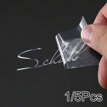 客製化彩色轉印貼紙 UV 列印 日期貼紙 DIY 禮物 婚禮貼紙 凸起自黏標籤 金屬亮面轉印貼貼紙 公司 Logo 水瓶 便當盒 玻璃杯 防水 - 彩色 - 查看 2
