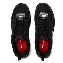 Skechers 男士舒适透气休闲鞋，减震户外日常跑步鞋，52631-BKRD - 52631-BKRD - 查看 7