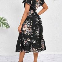 Women Midi Dresses - Negro1 - View 9
