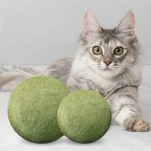 Extra Large Catnip Ball, High Density Compressed Cat Grass Ball, Long Lasting Cat Toy, Relieve Anxiety And Prevent Scratching Furniture - Multicolor - View 9
