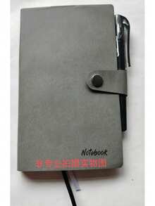 Mini Pocket Notebook, Notebook Holder, Includes 3x5 Inch Pocket Notebook, Ballpoint Pen, Small Notebook (A7) School Supplies - one-size - View 24