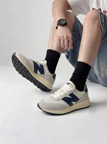 New Balance Unisex Shoes U370EC Navy White - NAVY - View 1