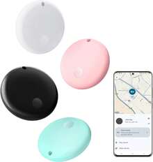 Mini GPS Tracker Strong Magnetic Car Tracking Anti-Theft/Lost Equipment Mini Portable Precise Positioning GPS Locator - Black - View 1