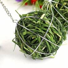 Hanging Small Animal Feeding Ball Plastic Hay Feeder Toy For Rabbit Guinea Pig And Hamster - View 10