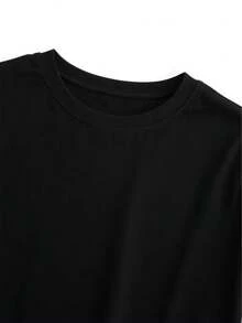 Men's Fun T-Shirt With Humorous Prints, Machine Washable, Suitable For Everyday Wear, Breathable, And Stylish Design - 黑色 - 查看 6