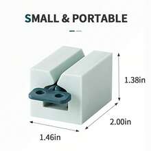 1PC, Slouchy Toothpaste Squeezer, Manual Toothpaste Squeezer, Facial Cleanser Dispenser, Toothpaste Squeezer Clip, Bathroom, Bathroom Accessories, Bathroom Gadgets - 1PC Color - View 4