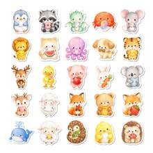 50pcs Cute Mini Animal Stickers, Cat & Dog Patterns, Suitable For Journals, Walls, Phone Decoration, DIY, Back To School School Supplies - A - View 11