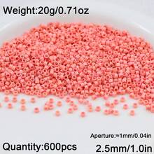 600顆彩色機器刺繡種子珠玻璃珠 DIY手工藝製作配件材料 - 機繡珠 - 查看 27