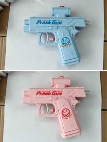 1 pieza Pistola de agua de broma, pistola de agua bidireccional, pistola de agua de broma práctica, pistola de agua inversa, adecuada para fiestas y actividades de diversión de verano, juguete novedoso y divertido, pelea de agua en la piscina o la playa, regalo creativo - Multicolor - Ver 14