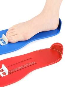 1pc Adult Foot Measuring Tool European Size Adult Foot Measuring Tool UK Size European Size Measuring Tool, Suitable For Women, Men, Adults And Children, Provides Accurate Foot Size Measurement, Can Be Measured At Home. - A - View 2