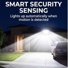 172 LED Solar Outdoor Light With Motion Sensor And Remote Control - 3 Modes (Day/Night/Off), 5.0m Wireless Solar Floodlight, Solar Outdoor Lighting, Wall Light, Widely Applicable For Yard, Street And Garden - 1pc - View 10