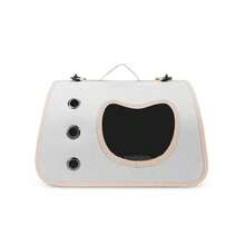 Pet Carrier With Window For Cats And Small Dogs, Breathable, Wide Handles, Ideal For Walks - Apricot - View 1