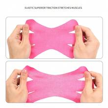 10 rouleaux de bande de soutien pour le genou élastique, ajustable, respirante, sans latex, imperméable, convenant pour les entraînements et le fitness, sans allergène - Multicolore - Voir 11