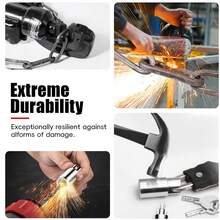1pc Portable Bicycle Chain Lock Anti-Drill Anti-Theft Security Chain, Suitable For Bicycles, Motorcycles, Doors, And Scooters, Heavy-Duty Anti-Theft High-Security Chain Lock, Anti-Cut Stainless Steel Anti-Theft Lock Chain, Essential Bicycle Accessory - A - View 6
